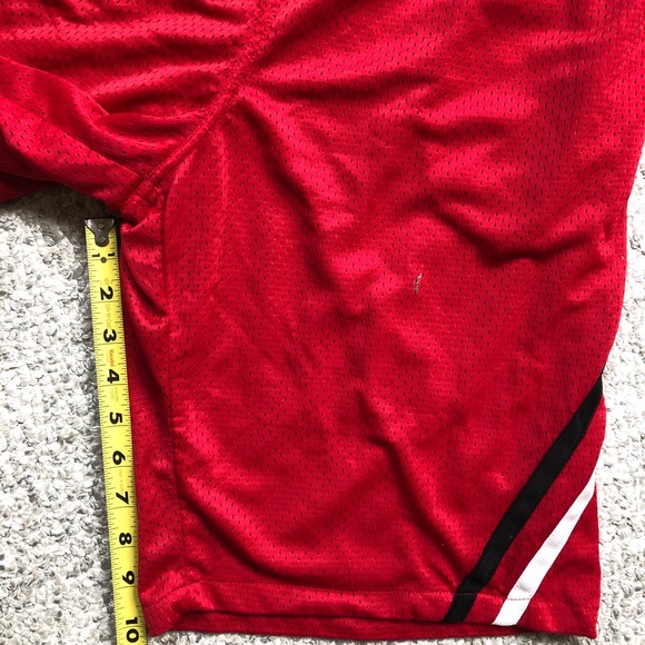 Greendog Red Athletic Mesh Shorts Men's X-Large (XL) - Picture 6 of 11